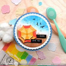 Load image into Gallery viewer, Waffle Flower - Beach Umbrella Die-n-Stencil
