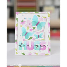 Load image into Gallery viewer, Waffle Flower - Postage Collage Spring Breeze Stencil
