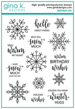 Load image into Gallery viewer, Gina K Designs - Snow Much Love - Stamp Set and Die Set Bundle
