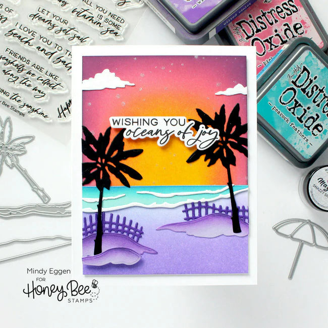 Lovely Layers: Seashore - Honey Cuts – Honey Bee Stamps