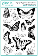 Load image into Gallery viewer, Gina K Designs - Beautiful Butterflies - Stamp Set and Die Set Bundle
